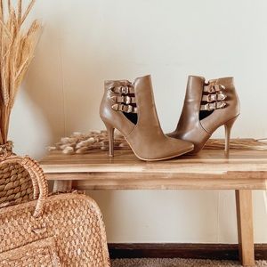 Taupe Ankle Boots